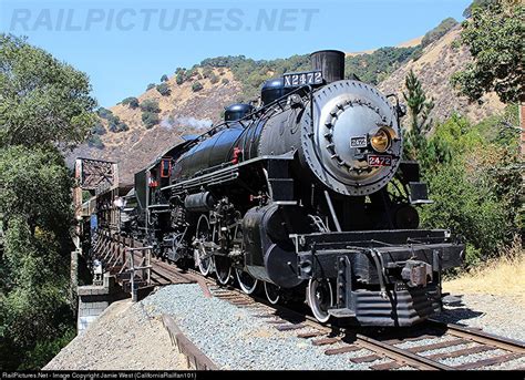 Southern Pacific 2472, a Baldwin 4-6-2 Pacific, leads the Niles Canyon Railway Labor Day Special ...