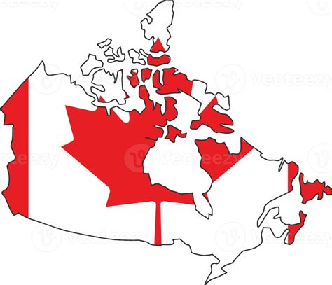 Canada Map PNGs for Free Download