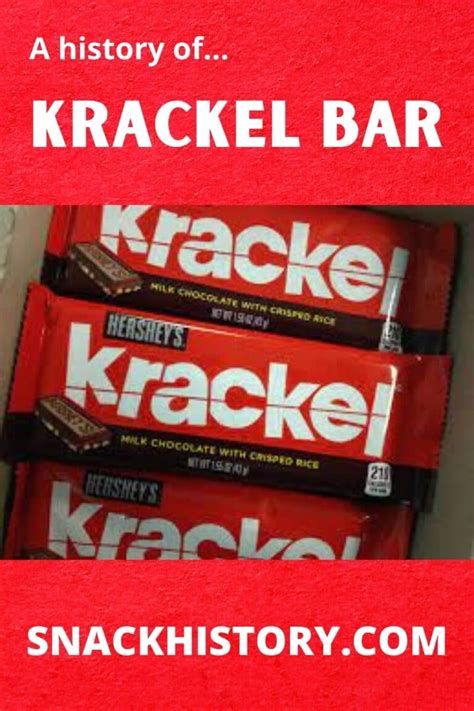 Krackel Bar (History, Marketing & Pictures) - Snack History