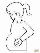 Pregnant Woman Emoji coloring Page  Free Printable Coloring Pages sketch template