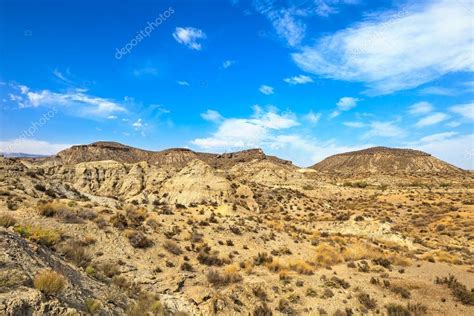 Tabernas desert mountains, andalusia, spain, cinema movie locati ...