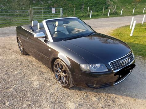 2004 Audi S4 4.2 V8 Cabriolet Black VGC | in Southwick, East Sussex ...