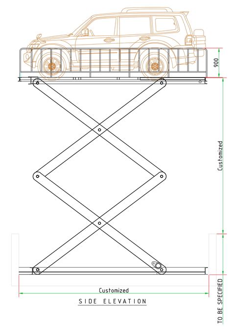 Scissor Car Elevator – Matrix (Pvt) Ltd