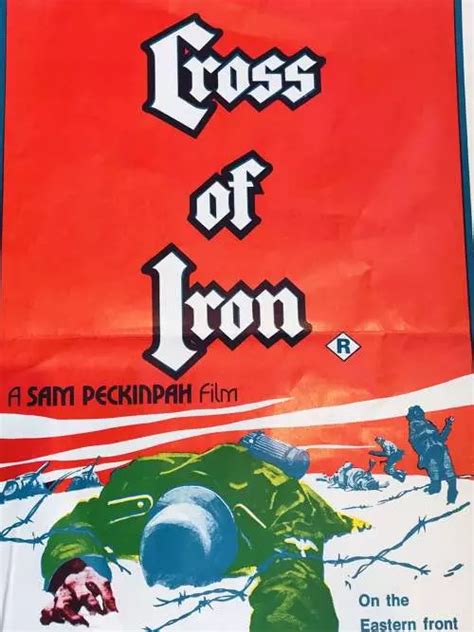 Cross of iron film poster 1977 in Ephemera