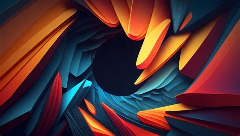 Colorful abstract wallpaper modern background, ai generated 21171733 ...