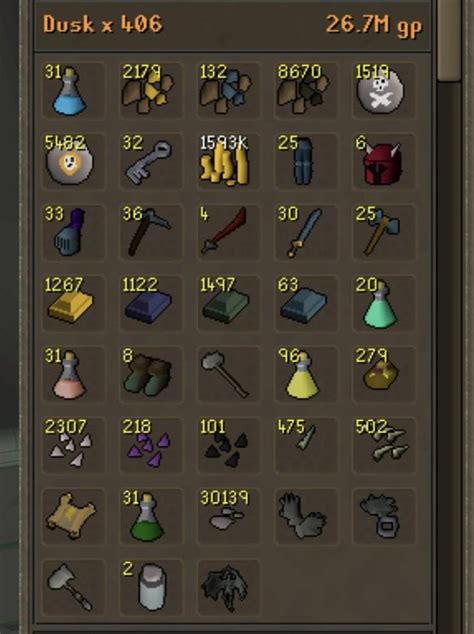 Grotesque Guardians Greenlog 437kc + loot : r/ironscape