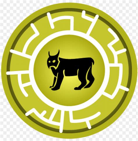 Yellow Lynx Creature Power Disc - Wild Kratts Lion Power Disc PNG Transparent With Clear ...