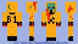 Zombie in hazmat suit Minecraft Skin