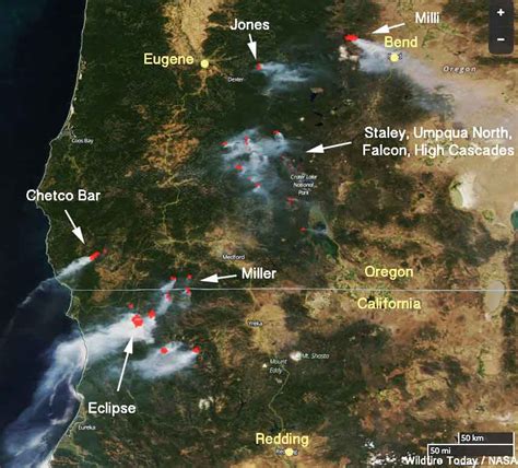 Wildfires in Northwest California and Southern Oregon were very active Thursday - Wildfire Today