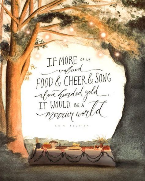 The Hobbit Art Print Lord of the Rings Quote JRR Tolkien | Lotr quotes, Tolkien quotes, The hobbit