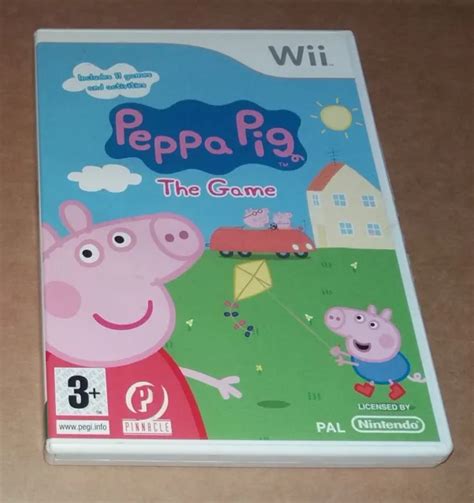 PEPPA PIG: THE Game (Nintendo Wii, 2009) Boxed with manual, UK PAL format £4.75 - PicClick UK