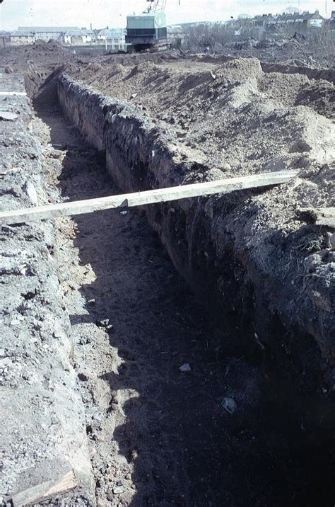 Laying sewer near Camelon Roman fort - Falkirk Council