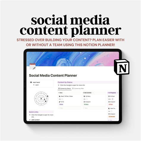 Social Media Content Planner — Biz Strtga