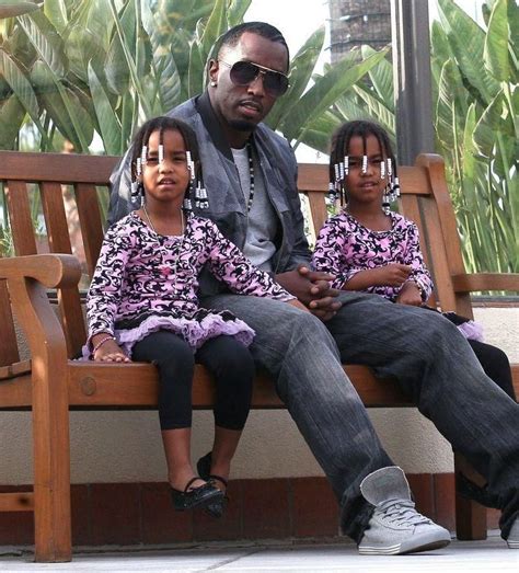 p. diddy sean combs and his daughters | Celebrity babies, Famous twins ...