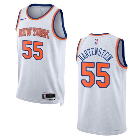 Isaiah Hartenstein White Association Edition 2022-23 New York Knicks ...