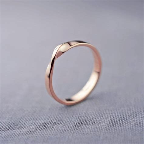 Mobius Ring, Silver Mobius Ring, Solid Mobius Ring, Mobius Band, 9K Mobius Ring, 14K Mobius Ring ...