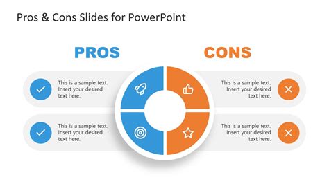 Pros & Cons Slide Template for PowerPoint - SlideModel