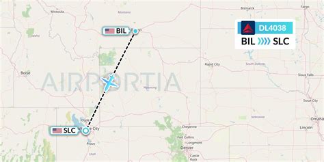 DL4038 Flight Status Delta Air Lines: Billings to Salt Lake City (DAL4038)