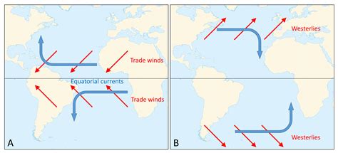 South Equatorial Current Map