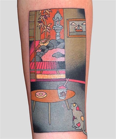 Japanese Woodblock Prints Reimagined as Quirky Contemporary Tattoos | My Modern Met