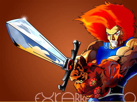 4K Ultra HD Wallpaper of Lion-O from Thundercats (1985)