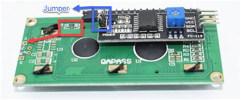 Controlling 16x2 LCD backlight (I2C module) - Arduino Stack Exchange