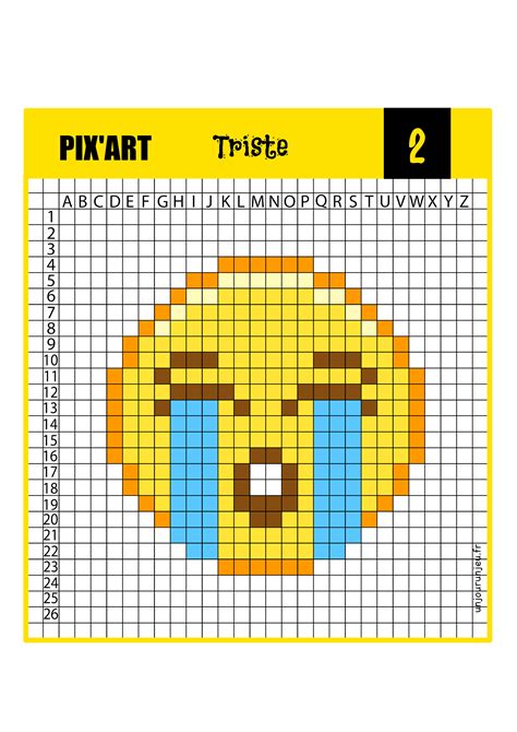 Poke Face Emoji Pixel Art