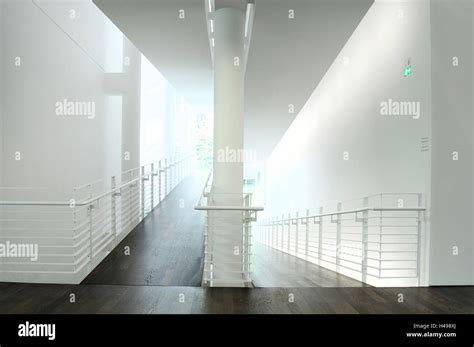 Museum of Frieder Burda, interior shot, architecture, modern, brightly, Germany, Baden ...