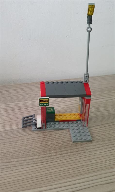 Lego City Bus Stop Accessories, Hobbies & Toys, Toys & Games on Carousell