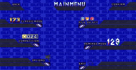 Main Menu - Sonic Isolated by sonicisolated2022 on DeviantArt