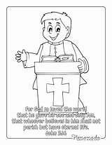 Preacher Coloring Pages  Vrogueco sketch template