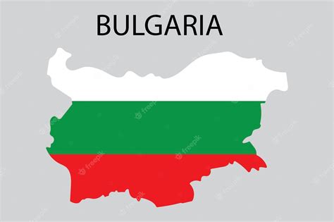 Premium Vector | Bulgaria map flag great design for any purposes Europe map vector Silhouette ...