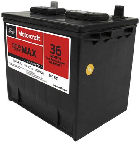 Motorcraft Battery Group Size 35 BXT35A | O'Reilly Auto Parts