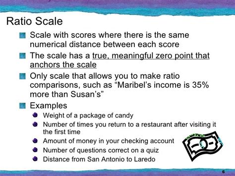 Scales of Measurement