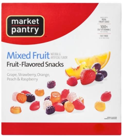 Market Pantry Fruit Snacks 50 Count Box As Low As $1.29 Each