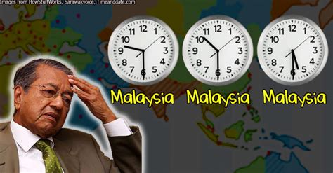 Guess how many timezones Malaysia had before finally having one ...