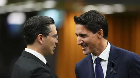 Justin Trudeau slightly favoured over Pierre Poilievre for prime ...