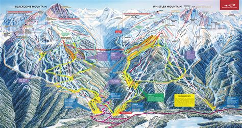 Whistler Blackcomb Trail Map | World Map 07