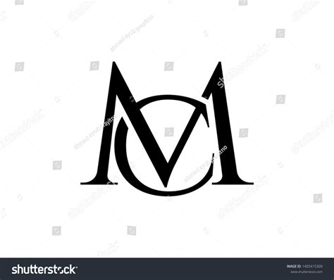 Mc Original Monogram Logo Design Stock Illustration 1405415309 ...