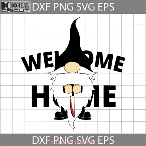 Gnome Halloween Svg, Gnome Welcome Home Svg, Gnome Svg, Halloween Svg ...