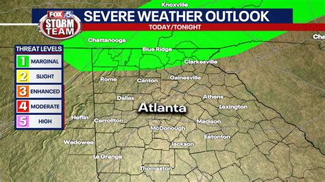 Strong to severe storms in Georgia possible Sunday afternoon, evening ...