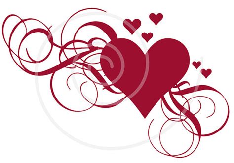 Free Wedding Heart Design Clipart, Download Free Wedding Heart Design ...