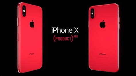 iPhone X (PRODUCT) RED - YouTube