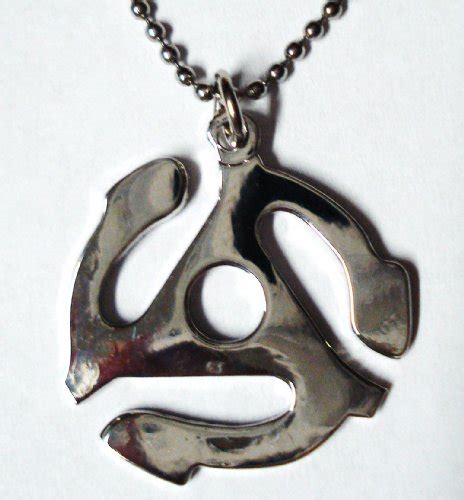 45 RPM Adapter Necklace - FindGift.com