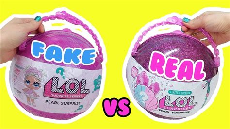 LOL Surprise Dolls Real vs Fake Pearl Surprise Opening | Toy Caboodle ...