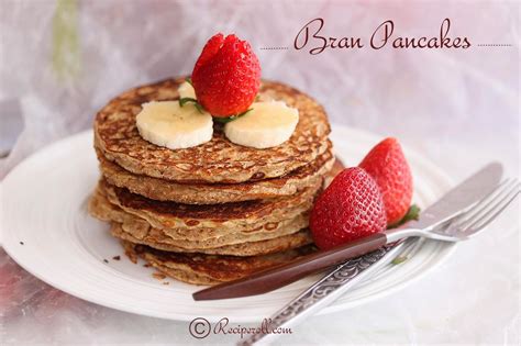 Bran Pancakes | Pancakes with Wheat Bran