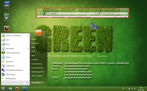 Windows 7 Green by naliti on DeviantArt