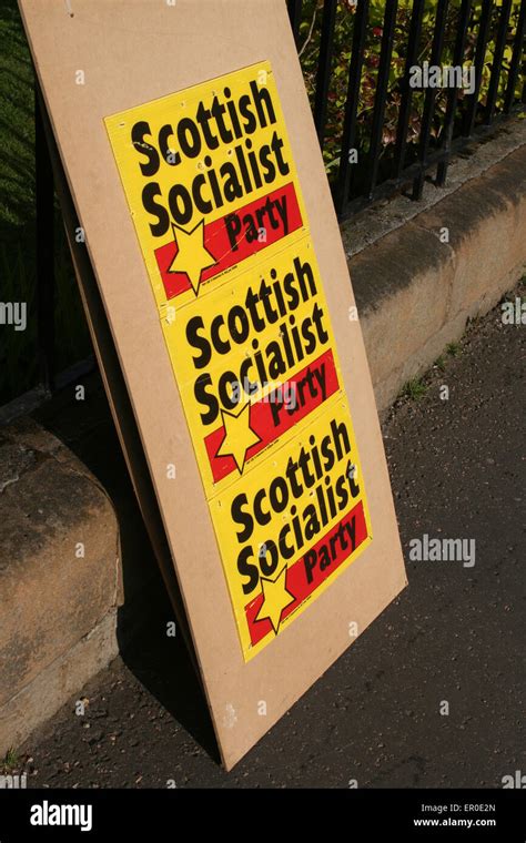 scottish socialist party Stock Photo - Alamy