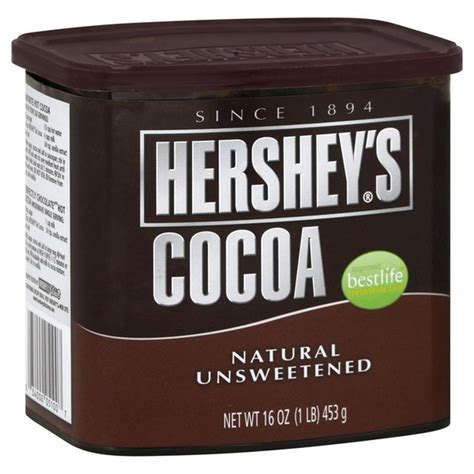 Hershey HERSHEY'S Natural Unsweetened Cocoa, (16 oz) from Smart & Final ...