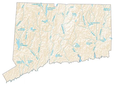 Free Connecticut Rivers Map and the Top 6 Rivers in Connecticut